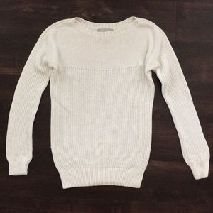 off-white linen blend sweater